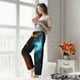 thumbnail image 5 of Balery Red And Blue Fire Cat Pantalones de pijama para mujer, pijamas ultraligeros, pantalones de estar por casa-X-Large, 5 of 6