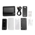 thumbnail image 2 of Video Doorbell Intercom System, 4.3 Inch HD Screen Wireless Video Doorbell Speaker Microphone 170 Viewing Angle Automatic Recording  for Home Security, 2 of 7