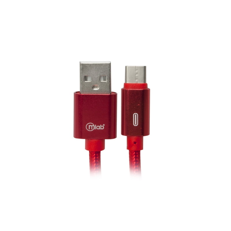Mlab Cable Usb 3.1 Tipo C-Rojo