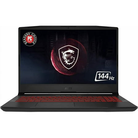 MSI GL66 Gaming Laptop: 15.6" 144Hz FHD 1080p Display, Intel Core i7-11800H, NVIDIA GeForce RTX 3070, 16GB, 512GB SSD, Win10, Black (11UGK-001)