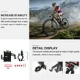 thumbnail image 3 of Bike Phone Bracket Mobile Phone Holder Cell Phone Stand Bikes Accessories Bike Motorcycle Abs Red 10X8X2CM, 3 of 6