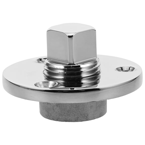 Masteelf Drain Plugs for Boats Marine Stainless Steel Silver