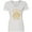 AA-White, variant on Inktastic Life's Better with Bees Women's V-Neck T-Shirt