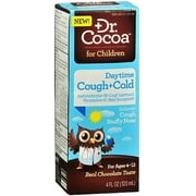 Dr. Cocoa Daytime Cough + Cold Relief, Chocolate 4 oz (Pack of 3)