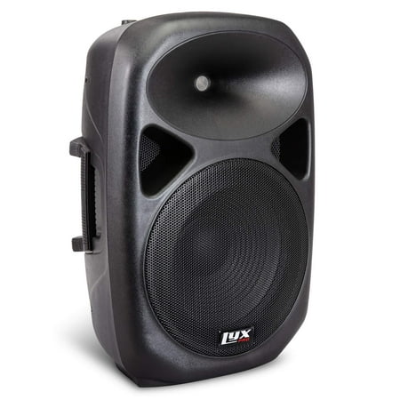 LyxPro 12" Inch PA Speaker Powered Active System with Equalizer, Bluetooth, Many Input Options