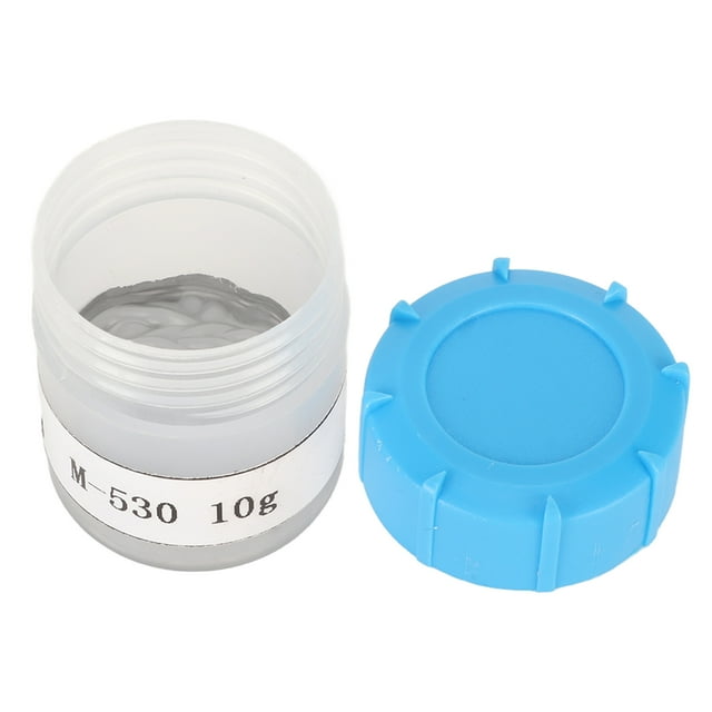 Thermal Paste, Thermal Computer Paste Easy To Use 3.2W/m.k Strong Adhesion High Conductivity for CPU GPU 10g/0.35oz
