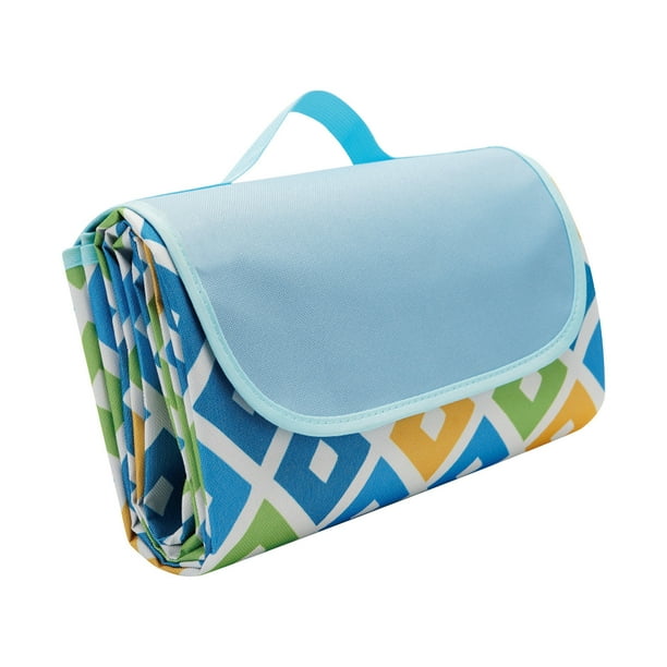 Fiudx Manta de Picnic Extragrande Impermeable para Arena, Ligera y Portátil, Fácil de Limpiar, Lavable a Máquina, Ideal para Playa, Camping, Senderismo, Viajes y Actividades Al Aire Libre En Familia.