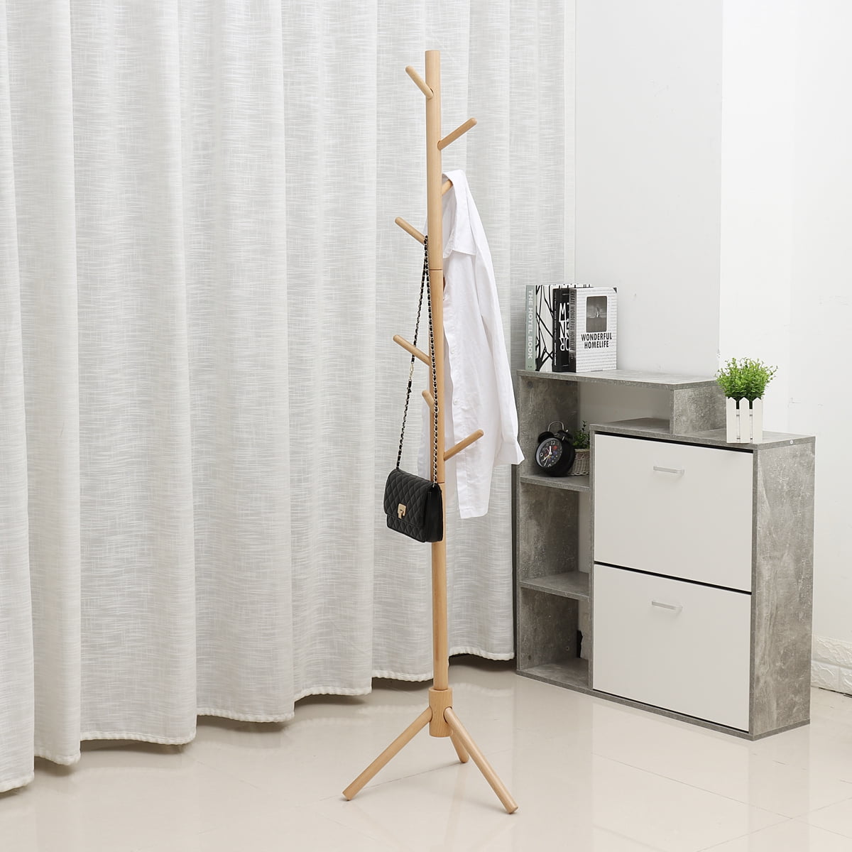 clothes rack tree