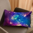 thumbnail image 2 of xianlin-Throw Pillow Cover Universe Space Nebula Galaxy Pattern Decorative Pillow Case Home Decor 20x12 Inches Pillowcase, 2 of 4