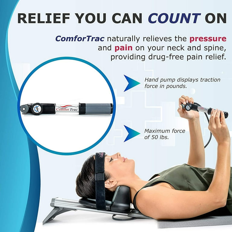 ComforTrac Home Cervical Support Traction Unit 1.0 for Pain Relief 