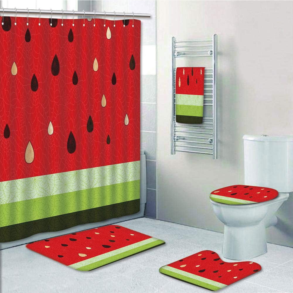 PRTAU Nature Macro Watermelon Fresh Ripe Organic Fruit Seeds Cute Artsy