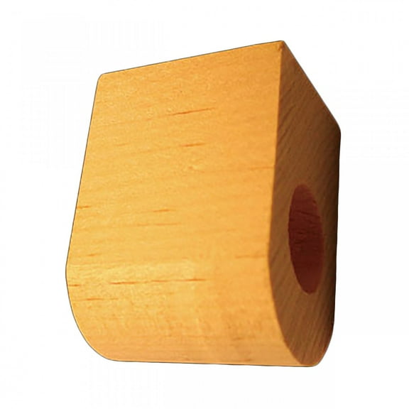 Curtain Rod Coupler Support Unfinished Pine 3" Projection Renovators Supply