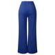 thumbnail image 3 of Pantalones de maternidad Gibobby palazzo de pierna ancha informales Azul M, 3 of 5