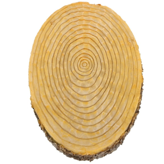 Tineasur Beige Resin Round Display Stand for Home Use, 1 Set - Decorative Organizer for Shelves and Counters