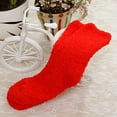 thumbnail image 3 of XIYNBAOK 5 Pairs Fuzzy Socks for Women Slipper Fluffy Comfy Cozy Winter Soft Warm Fleece Valentines Day Cabin Plush Sleep Socks Thermal Plush Casual Cozy Home Socks, 3 of 5