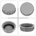 thumbnail image 4 of 6 tapas de PP para tuberías de drenaje, cubiertas protectoras, tapas de obturación duraderas (gris), 4 of 6