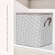thumbnail image 4 of Bolsa organizadora de ropa y edredones para el hogar y el dormitorio | Gran capacidad, tela no tejida resistente | Asas reforzadas, diseño plegable, 4 of 6