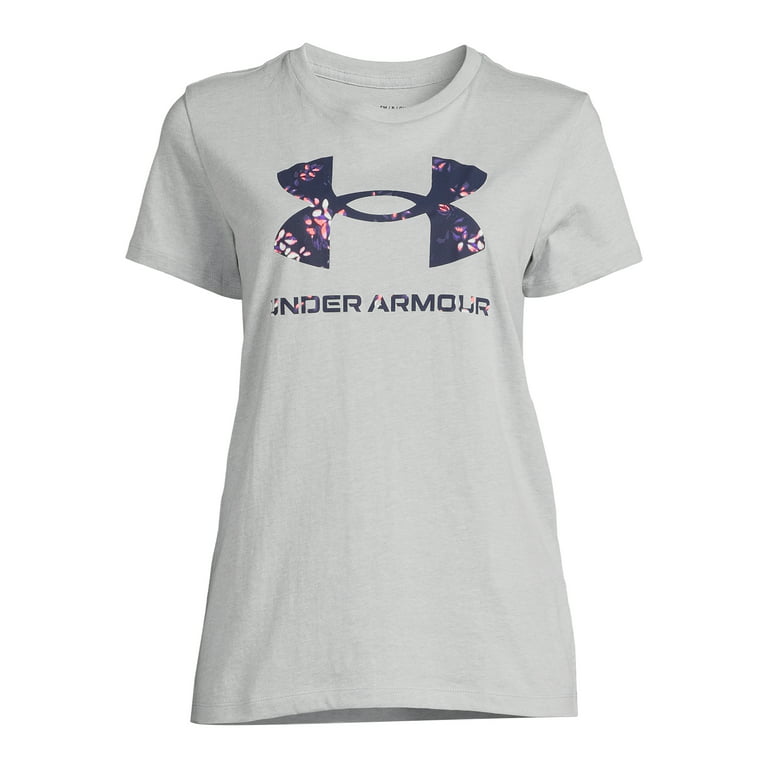  Under Armour Womens Live Sportstyle Graphic Short Sleeve Crew  Neck T-Shirt, (006) Black / / White, X-Small : Clothing, Shoes & Jewelry