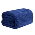 thumbnail image 1 of Solid Color Flannel Blanket Double-Sided Cool Design Soft Fluffy Cooling Blanket All-Season Cooling Blanket Soft Breathable Smooth Lightweight Cooling Blankets for Hot Sleepers and Night Sweats, 1 of 5