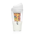 thumbnail image 1 of Portable Plastic Cereal Cup for Breakfast On the Go, To Go Cereal and Milk Container, 0 Spoon or Bowl Required, 1 of 5