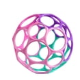 thumbnail image 1 of Juguete para Bebé Bright Starts Oball Pelota Clásica Fácil de Agarrar Rosa/Morado, 1 of 4