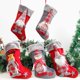thumbnail image 2 of Calcetín de Navidad de 5 piezas, calcetín de Navidad personalizado grande de 48 m, decoración de ventana de árbol de Navidad para colgar en interiores, bolsa de regalo para niños y adultos, 2 of 5