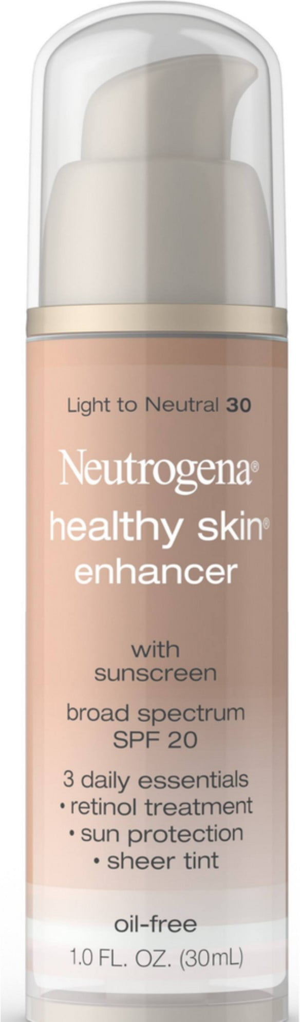 3 Pack Neutrogena Healthy Skin Enhancer Tinted Moisturizer, Light to