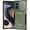 Midnight Green, variant on For Motorola Edge 2024 Ultimate U Design Hybrid with Camera Window Covering - Black