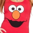 thumbnail image 2 of Sesame Street Elmo Junior Womens Fitted Tank Dress (Large), 2 of 2
