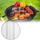 thumbnail image 3 of Parrillas redondas de acero inoxidable para barbacoa, bandeja para hornear, aptas para lavavajillas, diseño portátil, para camping, picnic y jardín, fácil de limpiar, para cocinar al aire libre., 3 of 7