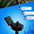 thumbnail image 5 of MXTPOV Christmas Tree Solar Lights, Stake Lights Waterproof Christmas Decorations, Solar Lights Outdoor Xmas Tree Decor for Pathway Lawn Patio Home Decor, 17.7 inch, 5 of 6