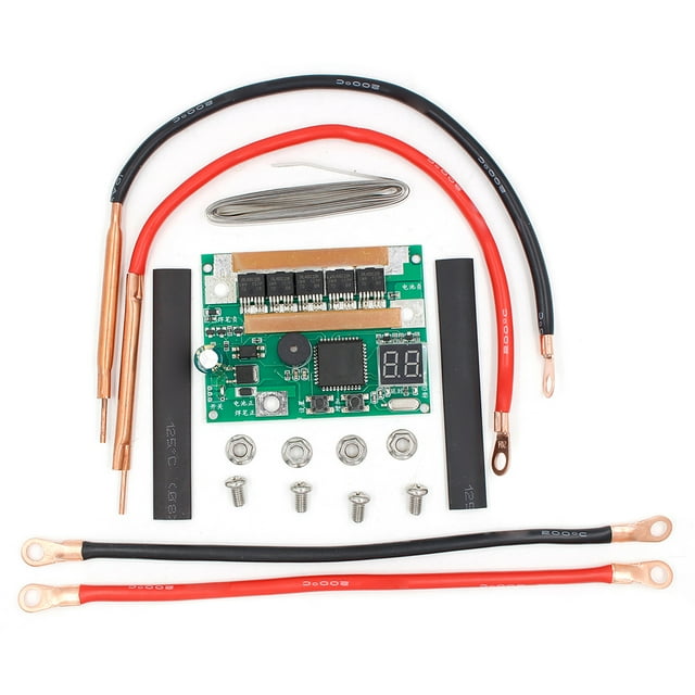 Riwesomey Máquina de soldadura por puntos, pantalla Digital ajustable, pluma soldadora, placa de circuito, Cable de entrada de 0,1-0,15mm, Mini Suministros de soldadura Riwesomey TO008536-00