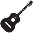 thumbnail image 1 of Designocracy 98439-08 Guitar Art on Board Wall Decor, 1 of 1