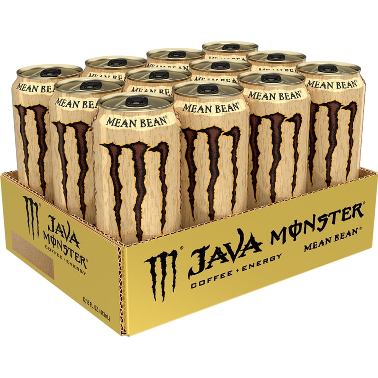Java Monster Mean Bean Energy Drink, 15 fl oz, 12 Pack photo 2