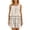 Khaki, variant on Women’S Plus Size Summer Casual U Neck Sleeveless Mini Dress, Multi Layer Ruffle Hem Tiered Cake Dress, Soft Lightweight Polyester Fabric, 1pc, Sizes XL XXL XXXL XXXXL XXXXXL