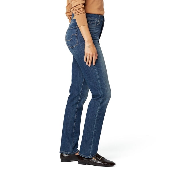 Levi Strauss Signature™ Women's High Rise Straight Jeans - Walmart.ca