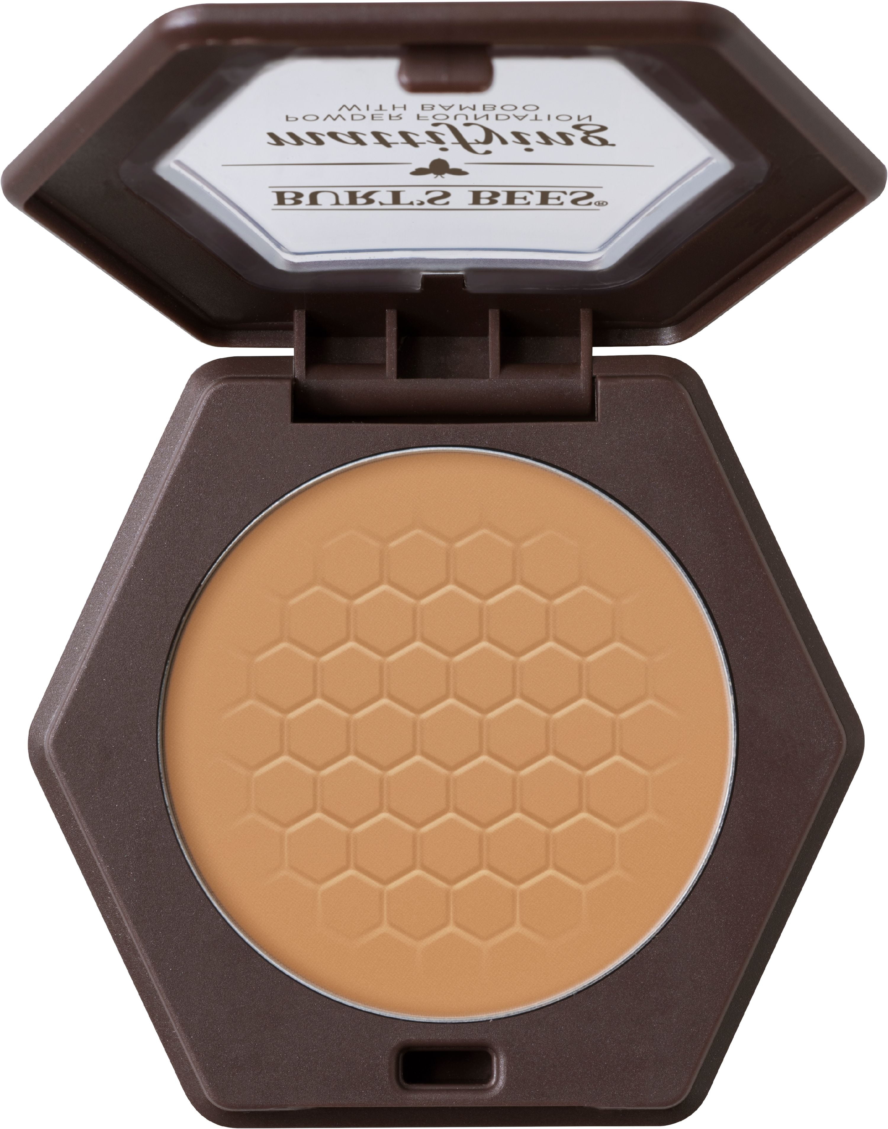 Burts Bees 100 Natural Mattifying Powder Foundation, Almond 0.3