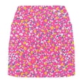 thumbnail image 4 of Ounisa Athletic Skorts for Women with Pockets Plus Size High Waist Golf Tennis Skirt Tummy Control Summer Floral Print Short, 4 of 4