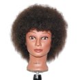 thumbnail image 2 of Ladella Beauty Cosmetology Mannequin Afro Head 100% Human Hair Ethnic Hairdresser Training Head Manikin Doll Head - KEIRA, 2 of 2