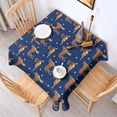 thumbnail image 2 of Cute Boxe Square Tablecloth,Waterproof Square Table Cover,Wipeable Spillproof Washable Table Cover for Home Kitchen Party Decor 52"x52"(132x132cm), 2 of 6
