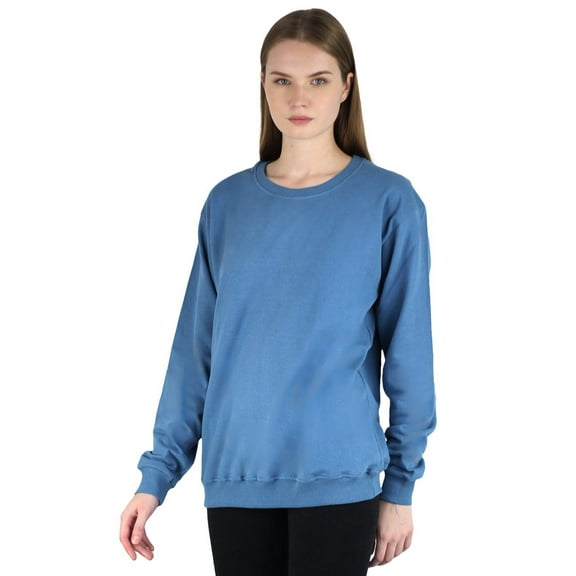 Artyska Women's Casual Long Sleeves Crewneck Soft & Cozy Cotton Blend Sweatshirt