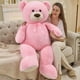 thumbnail image 1 of Toys Studio Oso de peluche grande de 51 pulgadas, lindos animales de peluche gigantes, juguete de peluche suave para novia, niños, para cumpleaños, Navidad, día de San Valentín, 1 of 4