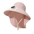 thumbnail image 5 of Sun Hats for Women Uv Protection Solar Powered Fan Hat with Digital Display Outdoor Wide Brim Sun Hat, 5 of 5