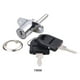 thumbnail image 2 of Speravity El cilindro de cerradura rotatorio de aleación de zinc de plata para archivadores fácil instala la cerradura de enlace de resistencia Herramientas y ferretería Plata 19MM, 2 of 6