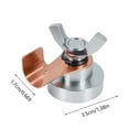 thumbnail image 2 of Boreal Craft Pince de Soudure Outil de Pince de Soudure Support de Soudure Accessoires de Soudure Jauge de Marquage de Roue Plaque d'Insertion de Scie de Table Échafaudage Courroie Ventilateur Rigide Poteaux d'Aspirateur pour Clôture 6 Pieds, 2 of 7