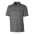 thumbnail image 2 of Men's Cutter & Buck Heather Charcoal Stephen F Austin Lumberjacks Forge Stretch Polo, 2 of 3