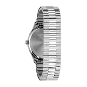 Caravelle Designed By Bulova Mens Silver-Tone Expansion Band Watch - 43B161
