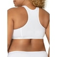 thumbnail image 4 of Fruit of the Loom Women's Racerback Style Cotton Sports Bra, 3-Pack, Style-9012, 4 of 7