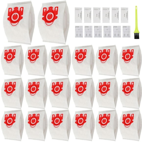 Bolsas para aspiradora Tivcroxs FJM, 20 paquetes, para Miele Compact C1