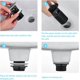 thumbnail image 5 of Sink Drain with Overflow, Pop-Up Sink Drain, Universal Drain Plug, Matte Black, 5 of 5